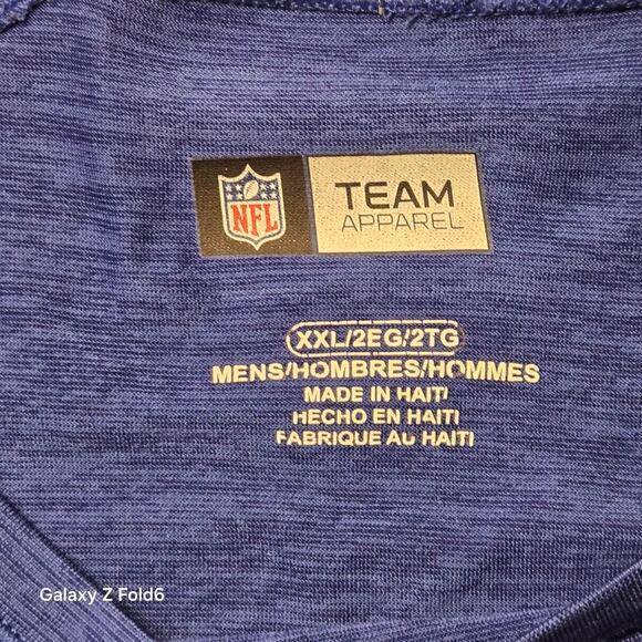 Blue and yellow team apparel Los Angeles Rams long sleeve size XXL - Picture 4 of 5